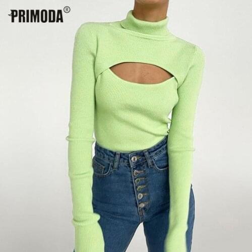 Knitting 2021 New Autumn Long Sleeve Folk Crop T Shirts Women Casual Basic Indie Tee Tops Girls Ribbed Femme Outwear M0626