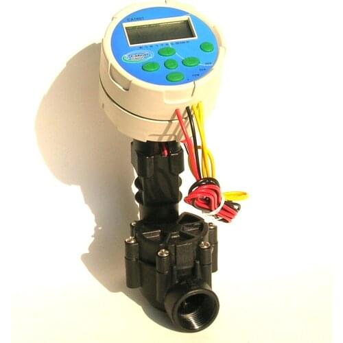 Zanchen Water Master Battery Operated Sprinkler Timer with Valve 3/4inch valve
