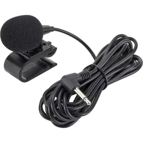 3.5Mm Bluetooth Vehicle External Mic Car Radio Stereo Microphone for GPS Player Enabled Audio DVD