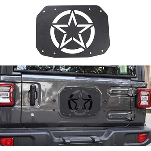 Newest Car Tailgate Exhaust Air Vent Cover Buckle for Jeep JL Wrangler 2018