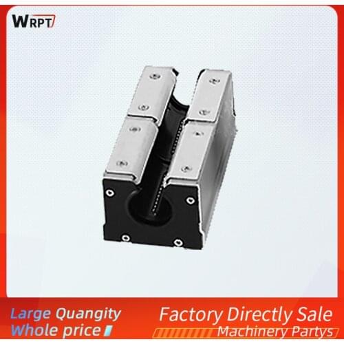 Engraving machine aluminum SBR extended linear dust cover slider woodworking sliding table 1/2/4PCS SBR16/20/25/30/35/40LUU