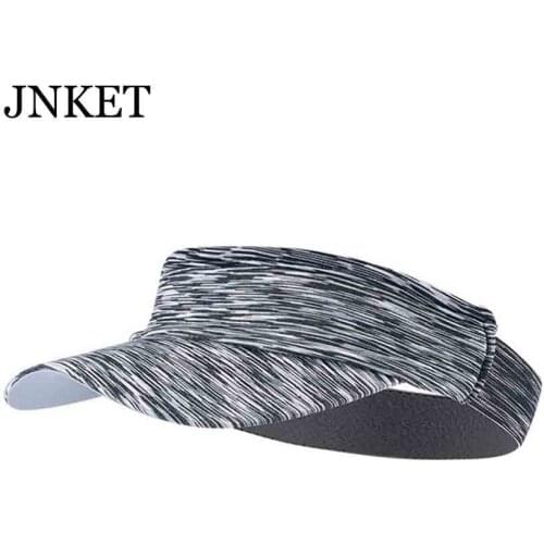 JNKET New Women Men Sun Visor Hats Quick Dry Empty Top Hat UV Protection Caps Outdoor Sport Hat