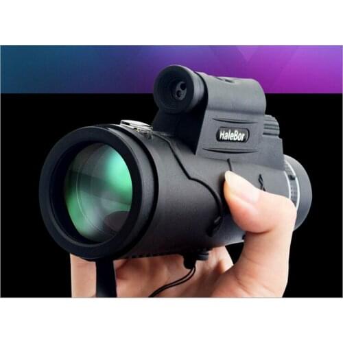 50X60 monocular telescope with laser telephoto phone camera telescope