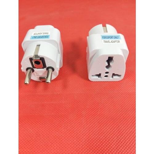 1PC Universal UK US AU to EU AC Power Socket Plug Travel Charger Adapter Converter High quality ne