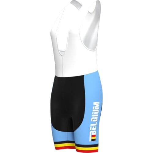 2013 Racing Belgium Team Woman Retro Blue Cycling shorts Clothing Summer Triathlon Mtb Biker Tight Bib Shorts de ciclismo mujer