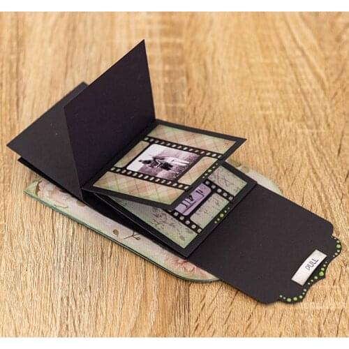 Large Waterfall Card Combination Diy Handmade Mold Paper Metal Craft Dies for Card Making Cut Dies 2021 Embossing New