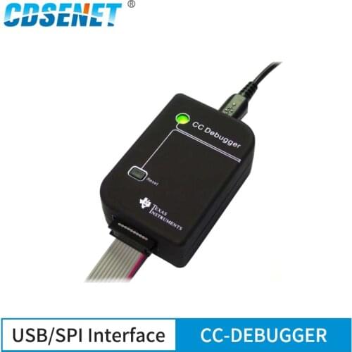 CC2511F32 CC-DEBUGGER Emulator USB SPI Interface ZigBee Programmer Debugging Download 1.2V-3.6V Target Voltage Online Upgrade