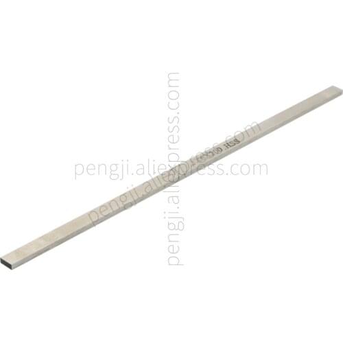 HSS CNC Lathe Tool Bit 3mm x 6mm x 200mm, Square Lathe Turning Tool Blanks, High Speed Steel Rectangular Fly Cutter Mill Blank