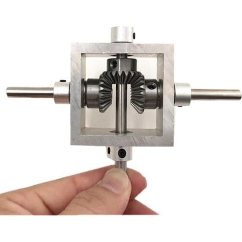 Right Angle Transmission Gearbox 1:1 Turnerer Mechanical Module 6/8MM Double Shaft
