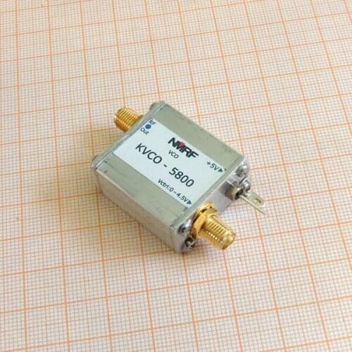 KVCO-5800 5.8G RF Microwave Voltage Controlled Oscillator, VCO, Sweep Signal Source, Signal- Generator