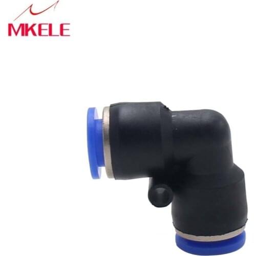 L Straight Type PV10 Pneumatic Push To Connect Tube Fittings For Air/Water Hose And Tube Connector Threaded Air Fittingst 1PC