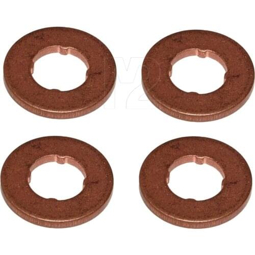 For 4X BMW 1 2 3 4 5 6 7 X For SERIES - BOSCH COMMON RAIL DIESEL INJECTOR COPPER WASHER