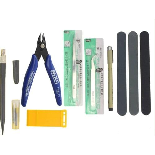 Modeler Basic Tools Craft Set For Car Model Building Kit NEW