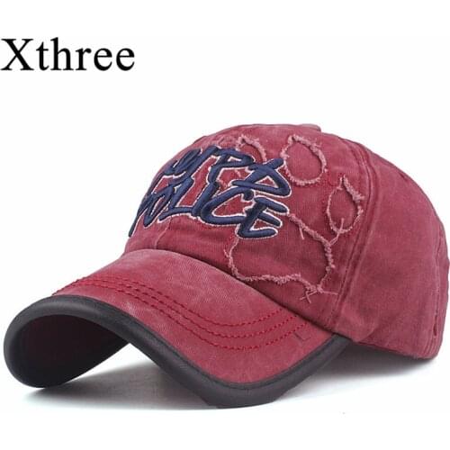 Xthree New Cotton Men baseball cap for women snapback hat embroidery bone caps gorras casual casquette men baseball hats