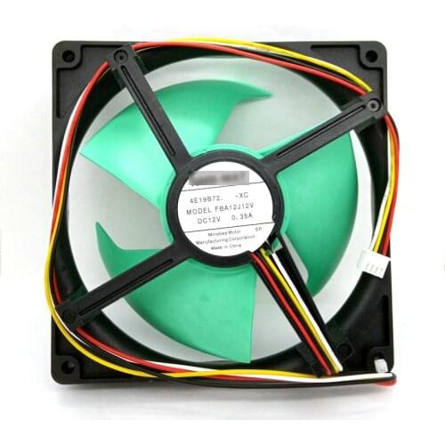 New Original NMB FBA12J12V DC12V 0.35A 12cm for Refrigerator cooling fan