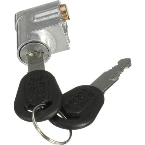 New E-Bike Motorcycle Scooter Battery Lock Lock Cylinder Lock + 2pckey Key DE