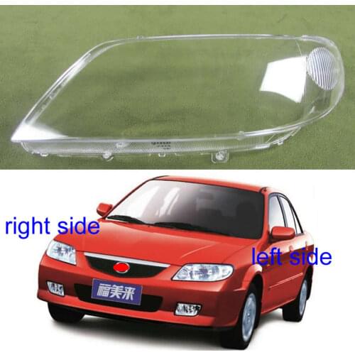 For Mazda 323 family Headlight Shell Headlight Cover Headlamp Glass Lampshade PC Transparent Lampshade