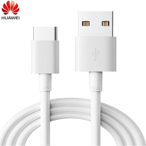Original huawei 5A USB C Cable 1.5M/2M Super Fast Charging For Huawei Mate 30 P30 Lite USB Type C Cable