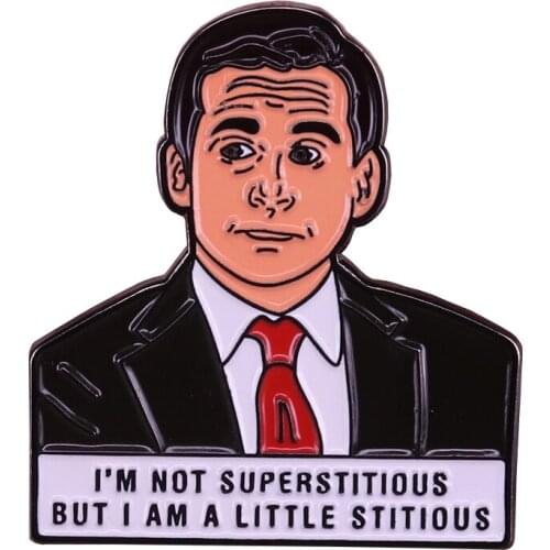 Steve Carell badge TREAT YOUR (BEST) BOSS everyone favorite character gift