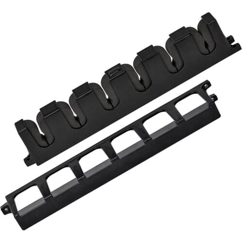 Fishing rod display stand Vertical 6-Rod Rack Fishing Pole Holder Rod Holders Wall Mount Modular for Garage