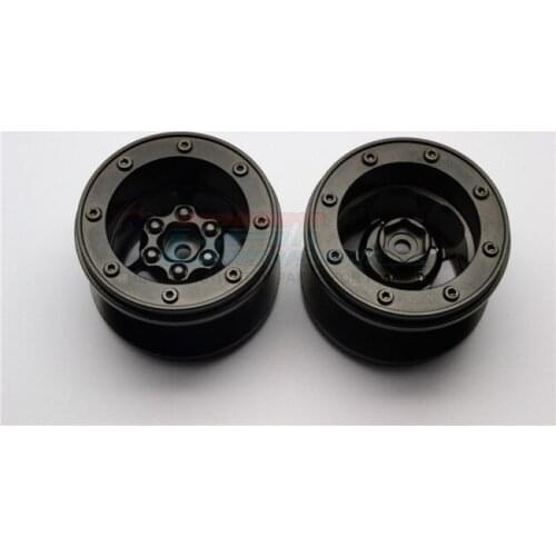 2.2" alloy wheel hub fit 12mm adapter for 1/10 and 1/8 rc car #AW2206F/R