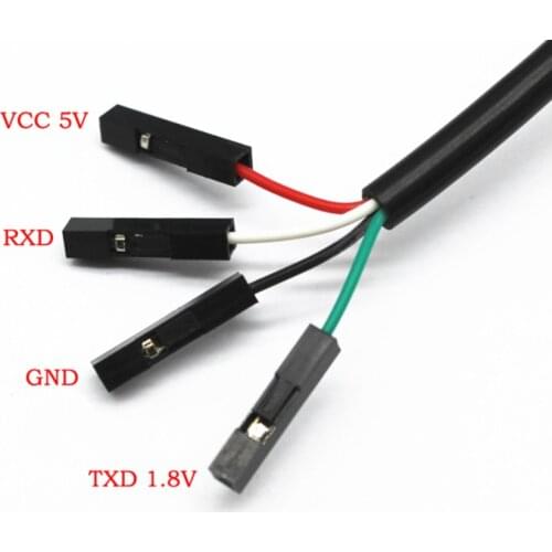 1pcs PL2303 1.8V level USB to TTL line usb to serial line 1.8v flashing line debugging download line