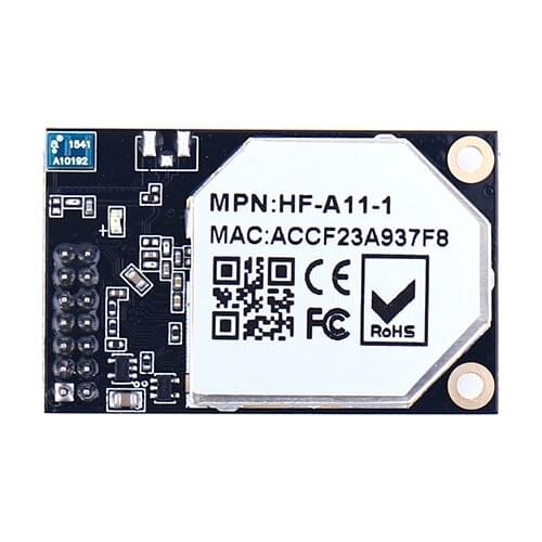 10pcs UART to Wi-Fi HF-A11 high performance wifi module with MTK chipset, Passed CE and FCC. Use for data transfer
