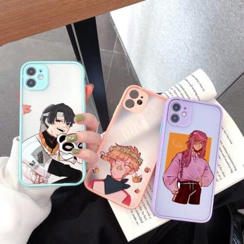 ZUIDID Japan Anime Dream Smp Phone Case For iPhone 11 12 Pro XS MAX X XR SE20 7 8 6Plus Cartoon Hard Matte Cover Transparent Bag