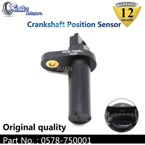 XUAN Crankshaft Position Sensor CPS Input Speed Sensor 0578-750001 For Ssangyong Actyon Sport Kia Sephia Chrysler 0578750001