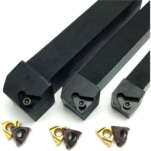 External thread cutter holder SER2020K22 SER2525M22 CNC tool holder for Carbide Insert 11ER 16ER 22ER