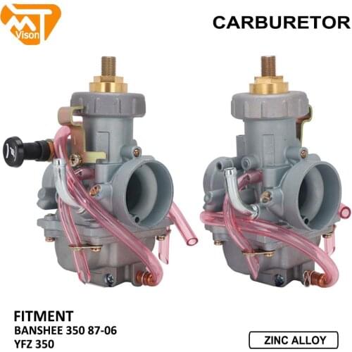 Left and Right Carburetors Sets For Yamaha Banshee 350 YFZ350 YFZ 350 ATV Carbs 1987-2006