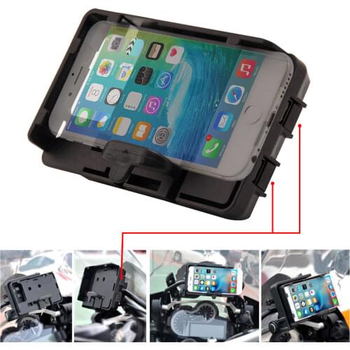 Mobile Phone USB Navigation Bracket Motorcycle USB Charging Mount For R1200GS F800GS ADV F700GS R1250GS CRF 1000L F850GS F750GS