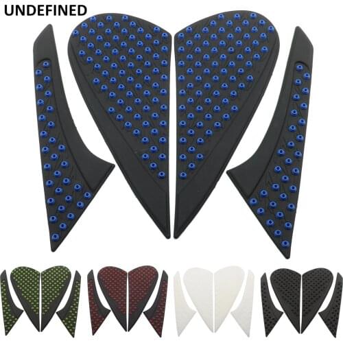 Motorcycle Fuel Tank Sticker Gas Pad Rubber Side Knee Grip Protector Decals Universal for Kawasaki Z Z125 Z650 Z750 Z900 Z1000