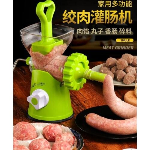 Hand household sausage filling hand meat mixing machine multi-purpose chopped sausage sausage enema tool meat mincer J05