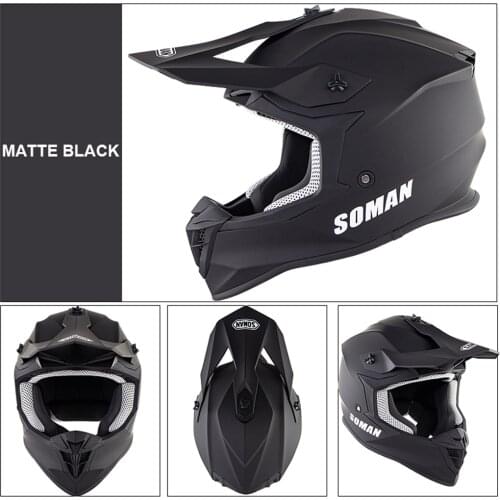 SM633 Motocross Motorcycle Helmets Cross Country Dirt Bike Helmet Protective Durable Helmet