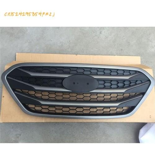 Car Styling 2013-2014 For Hyundai ix35 Original Environment ABS Front Grille Racing Racing Trim Grills, Car Style