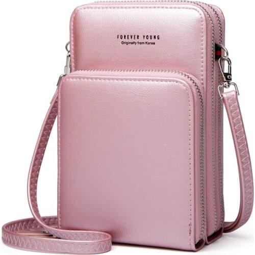 Crossbody Mobile Phone Bag Three-layer Large-capacity Shoulder Bag Women Fashion Multifunctional Wallet Card Case satchels purse