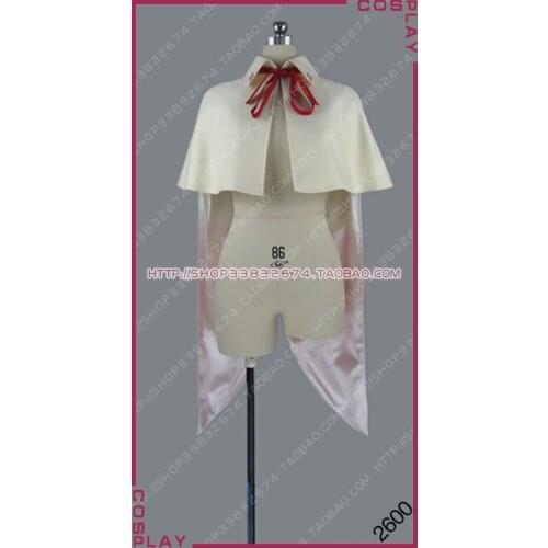 Tales of Zestiria Alisha HALLOWEEN Cape Cloak Cosplay Costume S002