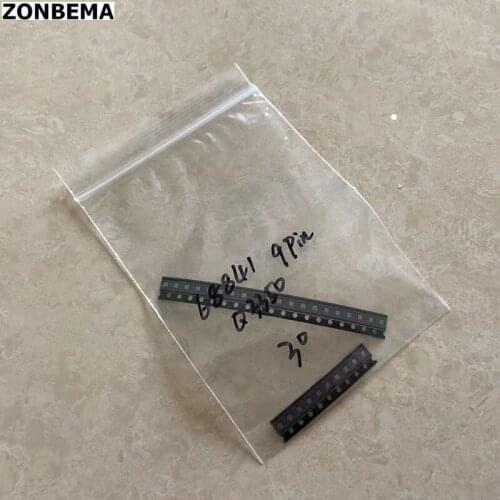 ZONBEMA 50pcs 100% Original New 68841 CSD68841W 9pins Q3350 USB Charger Charging IC Chip For iphone 8 8 Plus X Repair Parts