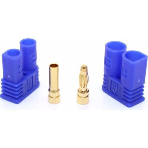500 pairs EC2 2.0mm RC Lipo Battery Connector Gold Bullet Banana Plug Male&Female