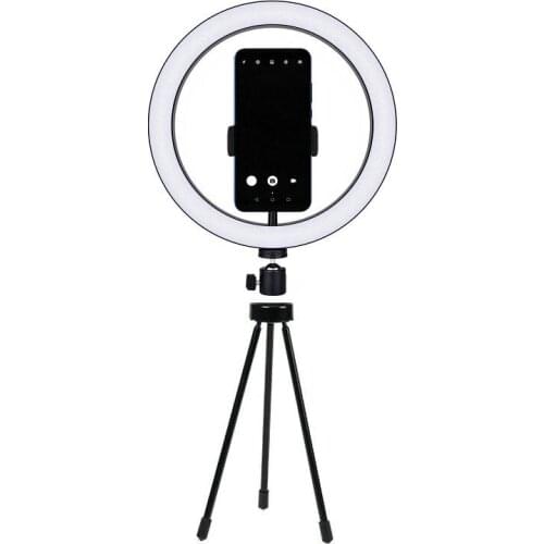 6" LED Ring Light photography fill lamp W/Tripod Stand Phone Holder Make-up for Camera iPhone YouTube Lighting casting Dia.18CM