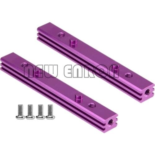 8x10x74mm #86079 2Pcs Aluminun Engine Mount Brace Metal For RC Car Parts HPI Racing Savage X XL SS 3.5 4.1 4.6 RTR 5.9