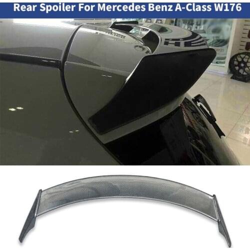 W176 Car Rear Roof Wing spoiler For Mercedes-Benz A-Class W176 A180 A200 A260 A45 AMG Carbon Fiber wings 2013-2018