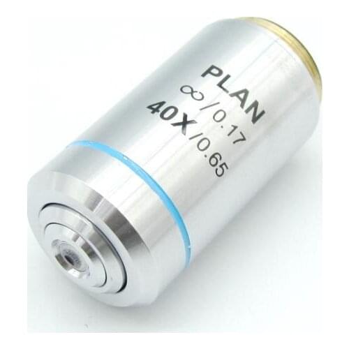 40X/0.65mm Biological Microscope Infinite Plan Achromatic Objective Lens Suitable For Olympus CX Microscope