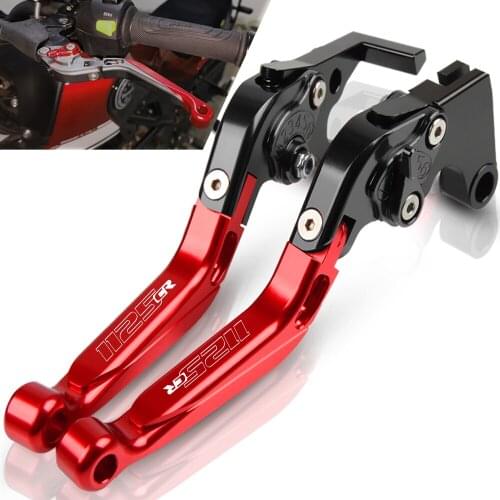 For BUELL 1125R 2008-2009 Motorcycle Accessories handbrake Folding Extendable CNC Moto Adjustable Clutch Brake Levers 1125 R