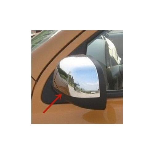 For Nissan MARCH 2008-2015 High-quality ABS Chrome Rearview mirror cover Anti-Rub protection Decoration car accessories
