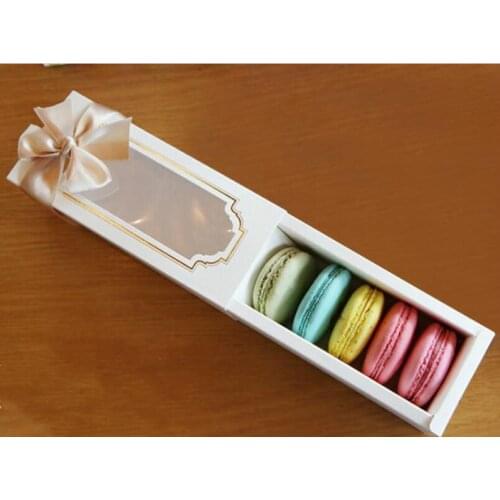 Hot New Window Macaron box,cake box,gift box 200PCS/LOT