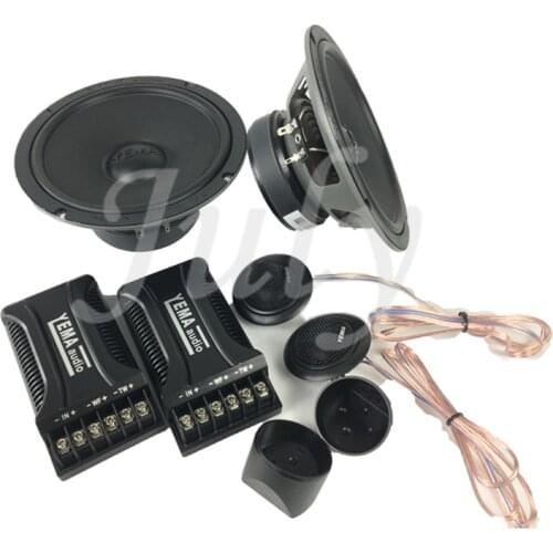 Y61 car 6.5 inch speaker set car audio speaker 6.5 inch front and rear door set speaker 45Hz-22KHz
