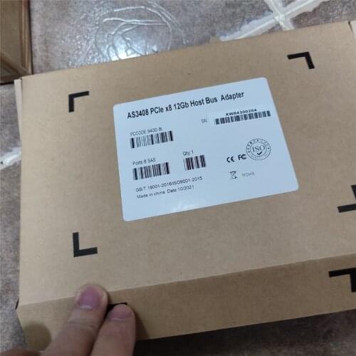 LSI HBA 9400-8I SAS3408 PCIe3.1x8 (NVMe) 12Gb / s Rack Card 430-8I