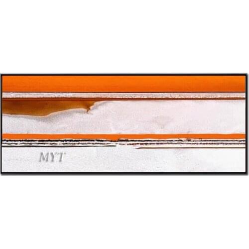 Red White 100% Handpainted Art Abstract Oil Paintings Modern Painting Canvas For Living Room Wall Art Modern Home Decoration